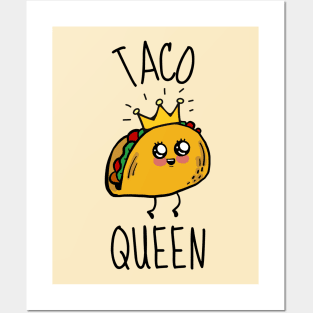 Taco Queen Cute Posters and Art